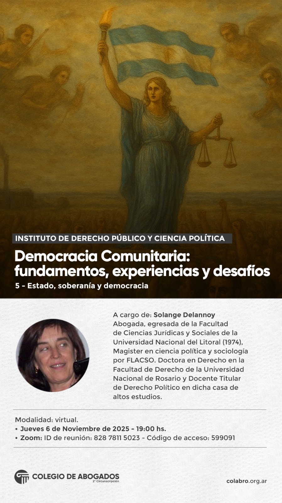 Estado, soberanía y democracia - 06/11/2025